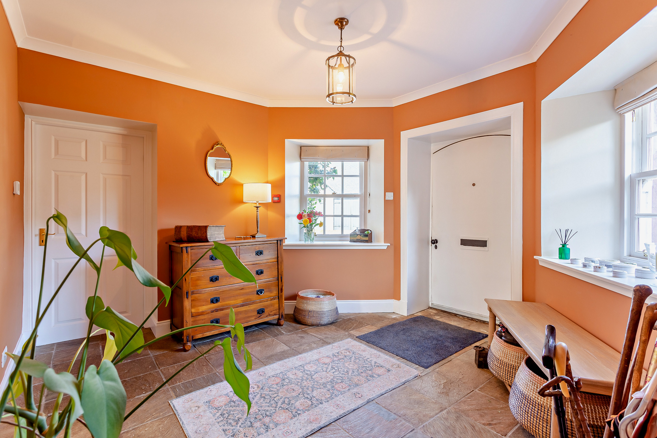 Welcoming entrance hall